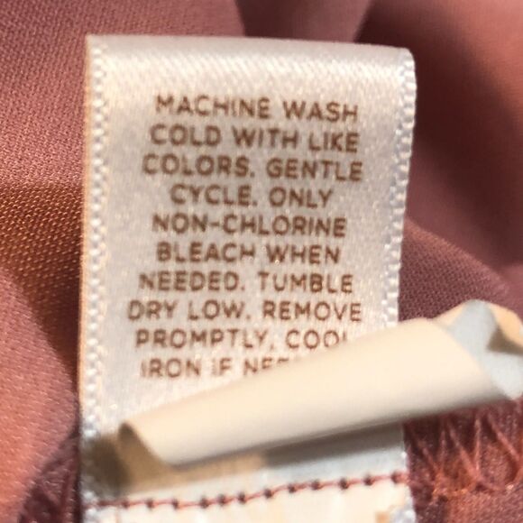 Retro Womens Blouse Top XL Lace Tie Back Coquette Feminine Romantic Cottagecore - Picture 8 of 8